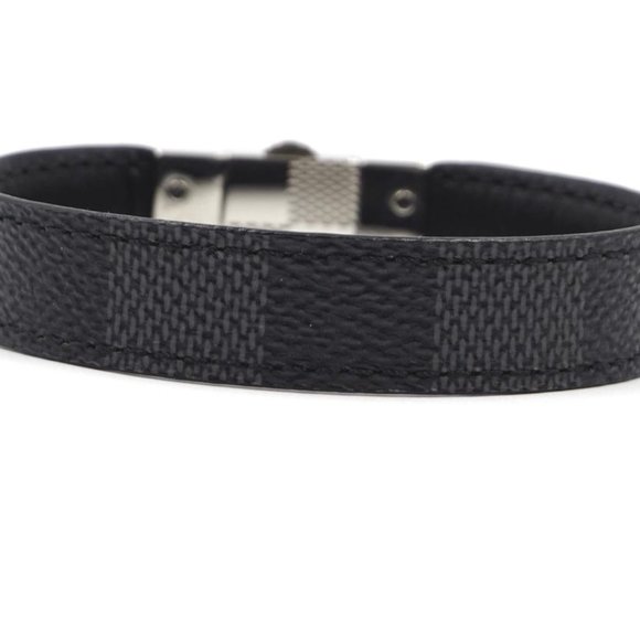 Louis Vuitton Damier-graphite Silver Bracelet - Picture 8 of 8